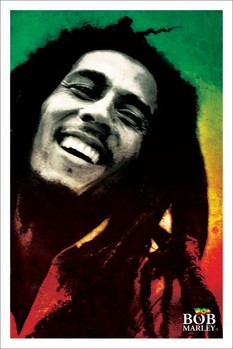 Poster Bob Marley - paint