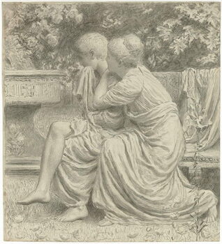 Poster Cartoon for 'An Idyll',