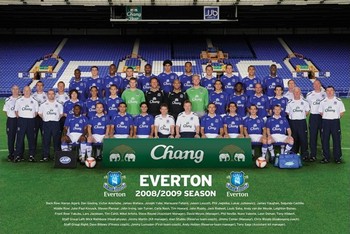 Poster Everton - Team