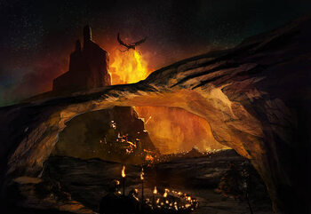 Poster Fantasy landscape