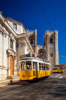 Poster Lisbon trams