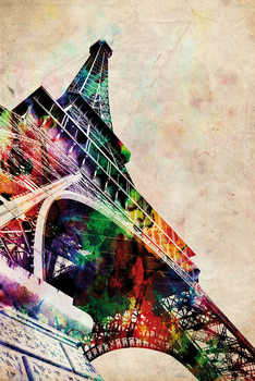 Poster Michael Tompsett - Eiffel tower