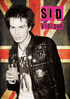 Poster Sid Vicious - Union Jack