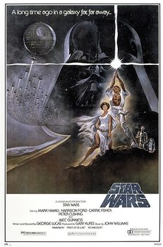 Poster Star Wars - Dans la galaxie