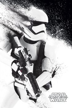Poster Star Wars, épisode VII : Le Réveil de la Force - Stormtrooper Paint
