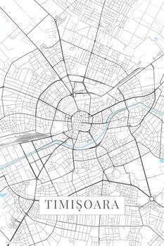 Poster Timisoara white