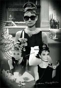 Audrey Hepburn - 3D Poster en 3D