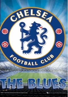 Chelsea - crest Poster en 3D