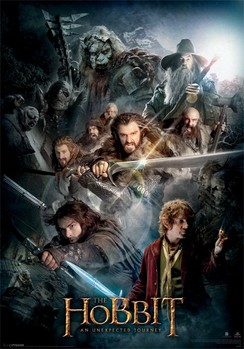 HOBBIT Poster en 3D