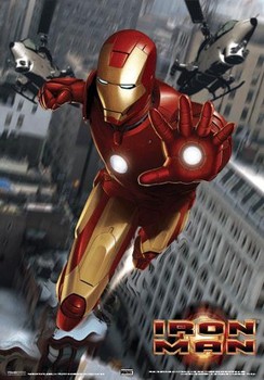 IRON MAN - 3D Poster en 3D