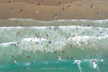 Jason Hawkes - Widemouth Bay, Cornwall Poster