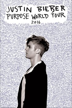 Justin Bieber - Purpose Tour Poster