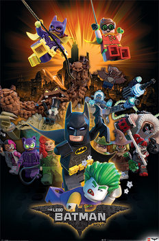 Lego Batman - Boom Poster