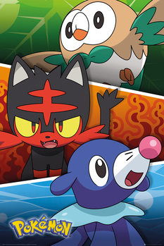 Pokemon - Alola Partners Poster
