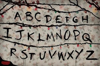 Stranger Things - R, U, N Poster