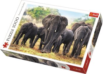 Puslespil African Elephants