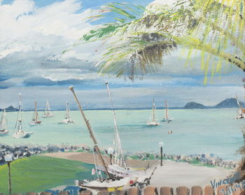 Airlie Beach, Australia, 1998, Festmény reprodukció