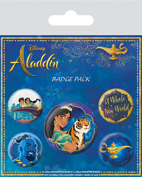 Κονκάρδες πακέτο  Aladdin - A Whole New World