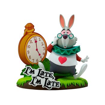 Statuetta Alice in Wonderland - White rabbit