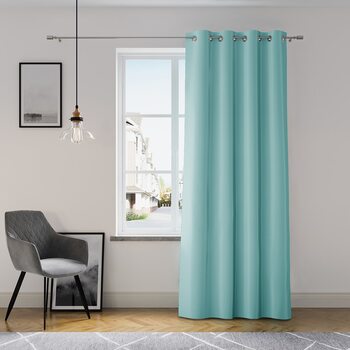 Vorhang Amelia Home - Eyelets Blue 1 Stück