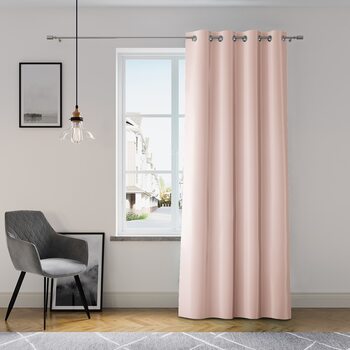 Függöny Amelia Home - Eyelets Powderpink 1 db