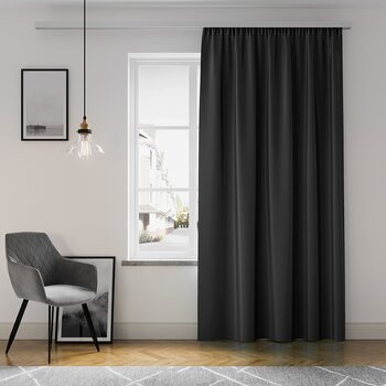 3авеса Amelia Home - Pleat Black 1 бр