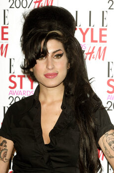 Tablou pe pânză Amy Winehouse, Elle Style Awards 2007