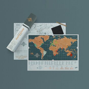 Scratch Map Backpacker Edition