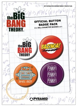 Ansteckerset BIG BANG THEORY