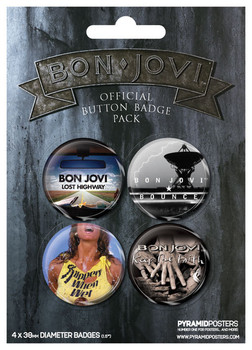 Ansteckerset BON JOVI