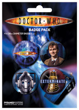 Ansteckerset DOCTOR WHO