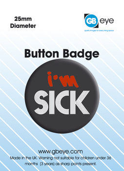 Anstecker I'm Sick