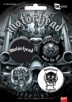 Ansteckerset MOTORHEAD