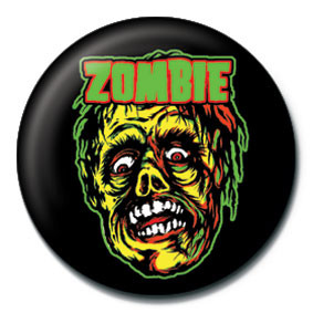 Anstecker ROB ZOMBIE - zombie face