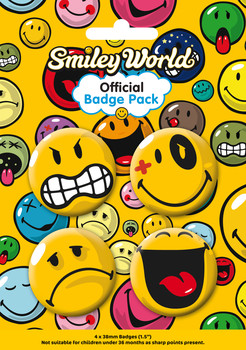 Ansteckerset SMILEY Expressions