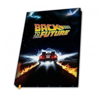Anteckningsbok Back To The Future - DeLorean