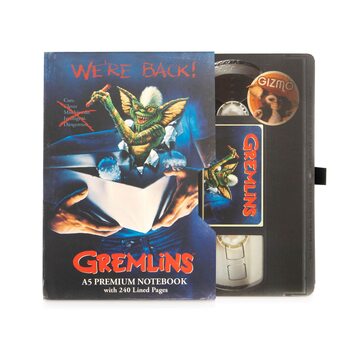 Anteckningsbok Gremlins - We‘re Back VHS