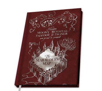 Anteckningsbok Harry Potter - Marodörkartan