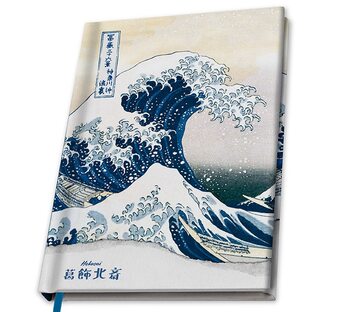 Anteckningsbok Hokusai - Great Wave
