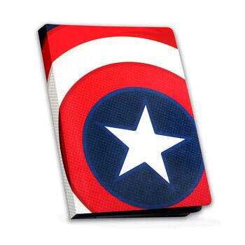 Anteckningsbok Marvel - Captain America‘s Shield