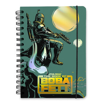 Anteckningsbok Star Wars: The Book of Boba Fett