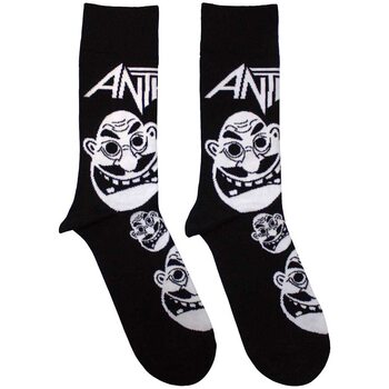 Chaussettes et collants Anthrax - Faces Pattern B&W