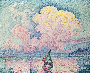 Obraz na plátně Antibes, the Pink Cloud, 1916