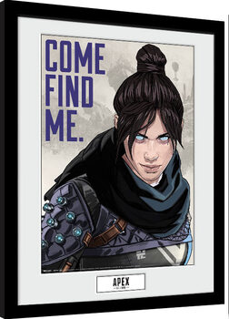 Framed Poster Apex Legends - Come Find Me