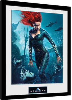 Gerahmte Poster Aquaman - Mera