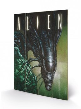 Cuadro de madera Alien - Creep