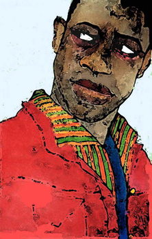 Reproducción de arte Afro-american man