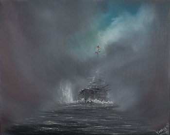 Reproducción de arte Battle of Jutland 31st May 1916, 2014,