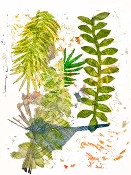 Reproducción de arte Botanical jungle