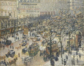 Reproducción de arte Boulevard des Italiens, Morning, Sunlight, 1897